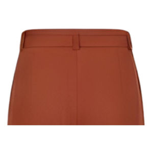 Pantalones de Trabajo Casuales de Oficina para Mujer, Cierre con Cordón, Secado Rápido, Transpirables, de Lona, Frente Plano, 100% Algodón, Cintura Media - Product Image 5