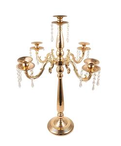 Soporte de Metal de lujo para velas, diseño elegante de alta venta, hecho a mano, venta al por mayor, clásico, elegante - Product Image 1