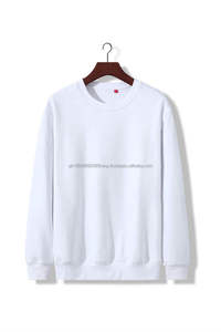 Peso pesado 500GSM French Terry Crewneck Sudadera Lavado Negro Vintage Diseño Impresión 3D Bordado Invierno Último - Product Image 6