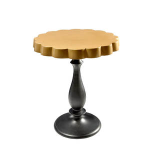 Eco Friendly Stylish Minimalist Aluminum Side <b>Table</b> For Contemporary Interiors Bedroom <b>Corners</b> And Outdoor Sitting Areas - Product Image 6