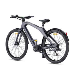 Bicicleta Eléctrica Auténtica Nueva Estándar con Motor de 250W, Eng-we N1 Pro, Bicicleta Eléctrica Urbana de Carbono con Motor Central y Rastreo GPS en Tiempo Real - Product Image 3
