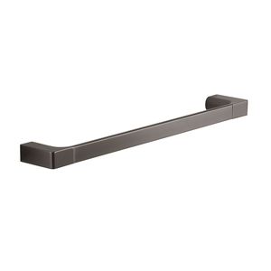 Panarea 45 cm mobili da bagno spazzolato portasciugamani cromato con finitura Gunmetal eleganti portasciugamani - Product Image 1