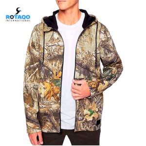 <b>Hoodies</b> for Men Heavyweight Fleece Sweatshirt - Full Zip Up Thick <b>Sherpa</b> Lined Hooded Sweatshirts - Product Image 1