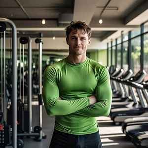 Athlétique Workout Sports Water Rash Guard Séchage Rapide Chemises Légères À Manches Longues Compression Athlétique Rash Guard Chemise Hommes - Product Image 2