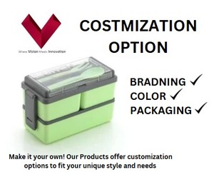 กล่องข้าวพลาสติก 3 ช่อง ยอดขายอันดับต้นๆ ปี 2025 ช่วยจัดระเบียบอาหารของคุณให้สดใหม่และพร้อมรับประทาน กล่องเบนโตะ - Product Image 3