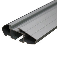 Barres transversales de toit universelles en acier inoxydable TrophyBars, design aérodynamique robuste, capacité de charge de 75 kg, installation facile