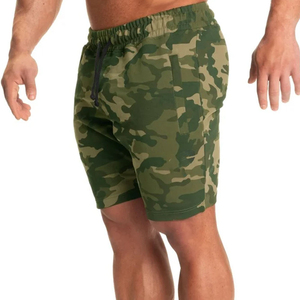 OEM High Quality Athletic Fitness <b>Shorts</b> Custom Logo Casual Sablimation <b>Camo</b> Gym Sport Workout <b>Shorts</b> Quick Dry <b>Men</b> Mesh <b>Short</b> - Product Image 2