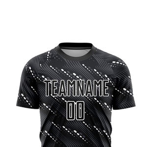 Camiseta de Fútbol Sublimada 100% Poliéster al por Mayor, Estilo Más Nuevo, Precio Económico, Logotipo Personalizado Impreso - Product Image 4