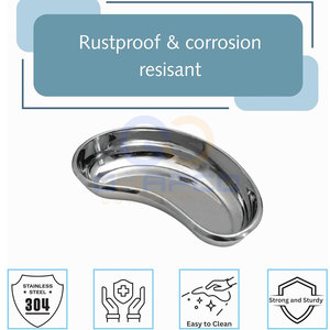 Bandeja renal de primera calidad, la mejor bandeja renal reutilizable para uso en hospitales, clínicas y laboratorios. - Product Image 3