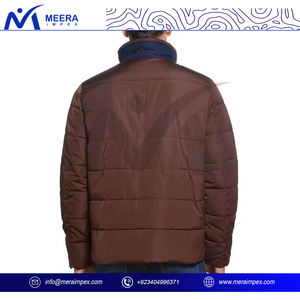 Veste matelassée imperméable personnalisée pour hommes pour événements promotionnels, marque d'équipe ou uniformes du personnel de l'entreprise - Product Image 3