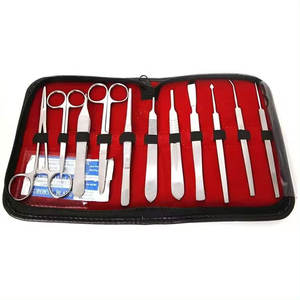 Kit de sutura de uso para estudiantes de medicina al por mayor/Kit de entrenamiento de operación/instrumentos veterinarios/quirúrgicos - Product Image 1