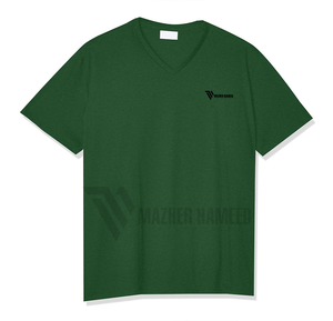 Camisetas lisas de algodón de alta calidad al por mayor, camisetas en blanco de color sólido con logotipo personalizado de manga corta para hombres y mujeres - Product Image 2