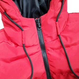 แจ็กเก็ตขนเป็ดหนาทำจากโพลีเอสเตอร์สำหรับผู้ชายเสื้อแจ็คเก็ตขนเป็ดมีฮู้ดสำหรับฤดูหนาวโลโก้ออกแบบได้ตามต้องการ - Product Image 4