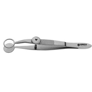 Offre Spéciale GORAYA ALLEMAND Chasse Chalazion RASP 15mm Plaque 12mm Poignée Plate Manuelle Acier Inoxydable 3.9 ''(9.9cm) Certifié CE - Product Image 1