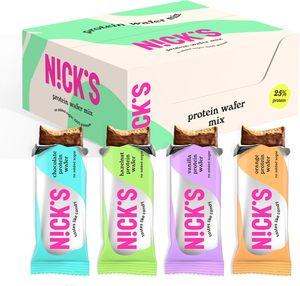 NICKS Chocolate bar Favorite <b>Mix</b> Variety <b>Box</b> Keto Snack Bars - Product Image 4