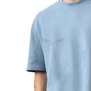 เสื้อยืดคอกลมแขนสั้นโอเวอร์ไซส์สำหรับผู้ชายใส่ฤดูร้อน - Product Image 5