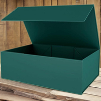 Boîte-cadeau pliable personnalisée en usine fermeture magnétique impression de logo boîte-cadeau magnétique pliante boîtes en papier rigide matériau en feuille recyclée