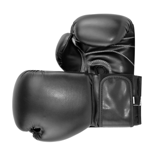 Gants de boxe en cuir avec logo personnalisé de bonne qualité pour compétition de boxe Gants de boxe professionnels personnalisés en usine - Product Image 2