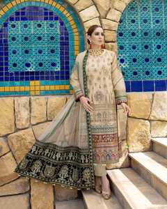 El último diseño colorido mehndi vestido de mujer paquistaní por WS INTERNATIONAL MEJOR PRECIO MEJOR CALIDAD MEJOR COSTURA MEJOR BEST 2017 - Product Image 5