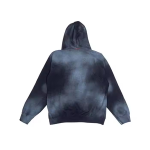 Top qualité Streetwear lavé à l'acide soleil fané sweats à capuche Logo personnalisé coton polaire pull surdimensionné à capuche pour hommes sweats à capuche - Product Image 5