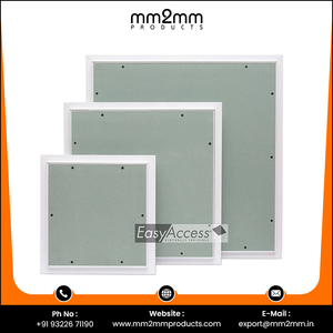 Modern Aluminum Frame Access Panel Trap Door With Secure Locking Mechanism for Convenient Utility Access in Residential Settings - Product Image 6