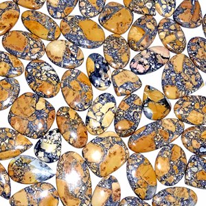 Maligano Jasper Cabochon หินควอตซ์แบบหลวมรูปร่างผสมจากธรรมชาติคุณภาพสูงสำหรับการทำเครื่องประดับ - Product Image 2