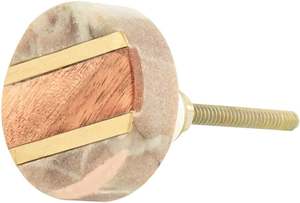 Proveedor de confianza de la India, venta de origen, accesorios de gabinete de diseño redondo liso, perilla de manija de puerta para gabinetes a bajo costo - Product Image 5