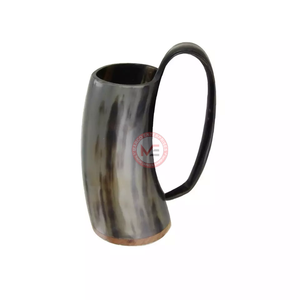 Vasos de cristal de cuerno de búfalo de alta calidad, tazas de cuerno Natural para uso doméstico y en restaurante, hechos a mano de ágata India - Product Image 4