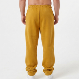 Wholesale Men's Solid Color Soft Comfortable Sweatpants Spring Loose <b>Wide</b> <b>Leg</b> Pants Heavyweight Casual Sports <b>Joggers</b> - Product Image 2