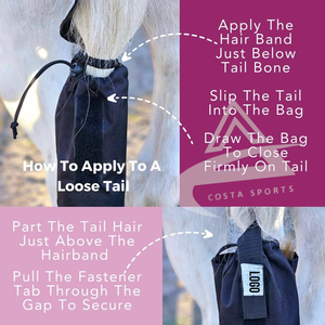 Top Selling Waterproof Fully Adjustable Horse Tail Bag Quick Dry Light Weight Easy to Clean Horse Care Durable Horsetail Bag - Product Image 5