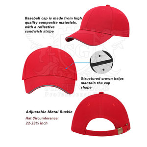 Sombreros de béisbol cómodos Sombreros de béisbol más vendidos Sombreros de béisbol de diseño personalizado hechos de algodón para adultos - Product Image 6