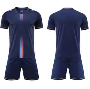 Uniforme de Fútbol Personalizado de Manga Corta de Primera Calidad, Secado Rápido, Transpirable, 100% Poliéster en Varios Colores, Venta al Por Mayor - Product Image 4