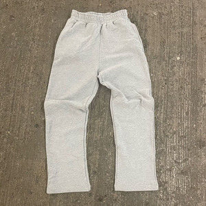 Fabricant Créez Votre Propre Marque de Vêtements Ensemble de Survêtement Homme avec Fermeture Éclair Personnalisé Ensemble de Jogging Gris Sweat à Capuche et Pantalon de Survêtement - Product Image 3