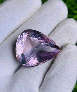 51.70กะรัตพลอยอเมทิสต์ธรรมชาติลูกแพร์ตัดเหลี่ยมเพชรพลอยหลวมพร้อมส่ง - Product Image 4
