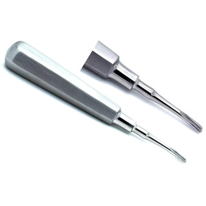Ensemble d'élevateurs radiculaires dentaires manuels en acier inoxydable de haute qualité pour extraction chirurgicale des dents, usage dentaire professionnel, luxe - Product Image 2