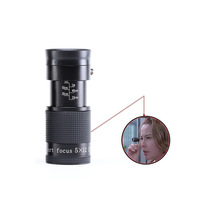 Potente Monocular 5x Zoom Mini telescopio portátil Spotting Scope Camping equipo turismo vista óptica monóculo