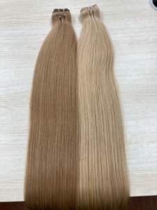 Cuticle Aligned Vietnamese Human Hair 100% Remy Weft Hair Extension Double Drawn high quality - Product Image 2
