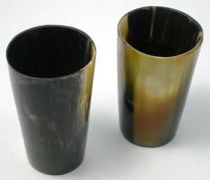 Artisanat naturel en verre de corne gravé sur mesure pour l'article unique de luxe médiéval - Product Image 5