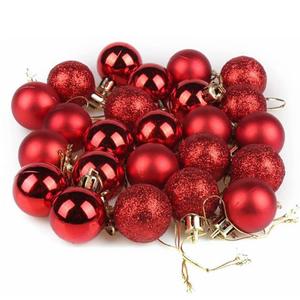 เครื่องประดับลูกบอลพลาสติกสำหรับตกแต่งคริสต์มาสสินค้ามาใหม่ - Product Image 2
