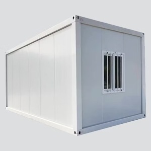 Travailleur de camping personnalisé en toute sécurité Maison modulaire préfabriquée en conteneur Dortoir Maison préfabriquée en conteneur plat - Product Image 1