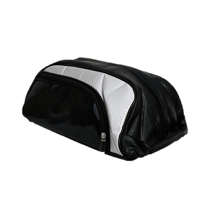 Sac promotionnel bon marché de chaussures de plein air de football ou de basket-ball ou de golf avec fermeture à glissière Sac à chaussures en maille - Product Image 3