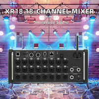 Consola de Audio Digital MR12 MR18, Mezclador de Audio con 12/18 Canales de Entrada, Equipo de Sonido