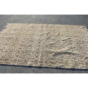 Tradicional Beige Marrón 5,4X9,2 pies Alfombra de lana Alfombra grande Bohemia turca para entrada Pasillo-Rectangular Patchwork Latex - Product Image 3