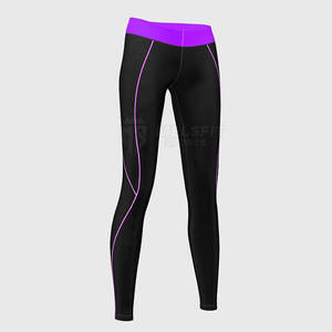 Combinaison de compression pour femmes de haute qualité, légère, en spandex/polyester, manches longues, séchage rapide, respirante, pour les entraînements - Product Image 6
