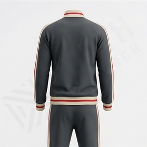 Conjunto Deportivo Personalizado con Chaqueta y Pantalones con Cremallera, Ropa Deportiva Transpirable para Gimnasio y Entrenamiento, Traje Deportivo con Color Personalizado - Product Image 2