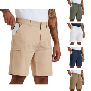 Shorts de sport respirants pour hommes, pour la gym, le golf, en polyester et élasthanne, séchage rapide, pour l'extérieur, anti-transpiration - Product Image 2