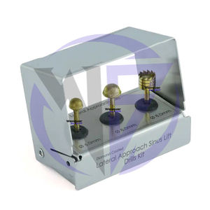 Kit de Cirugía de elevación de senos nasales, juego de fresas de diamante Dental, Crestal y enfoque lateral, herramientas de acero inoxidable, kit de fresas de implantes óseos Wenquar - Product Image 5
