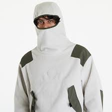 Balaclava à capuche unisexe de haute qualité 100% coton Fermeture éclair intégrale Thermique Imperméable Style urbain avec broderie 3D - Product Image 6