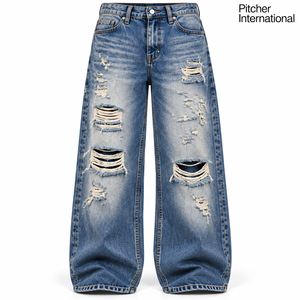 Jeans negros para hombre al por mayor, jeans negros personalizados para hombre, jeans personalizados, denim negro teñido con sulfuro, marca de etiqueta privada - Product Image 5