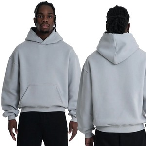 Sudadera con Capucha para Hombre, Corte Regular, Color Sólido, Poliéster/Algodón, Forro Polar, Transpirable, Ecológica, Ropa Casual de Invierno - Product Image 6